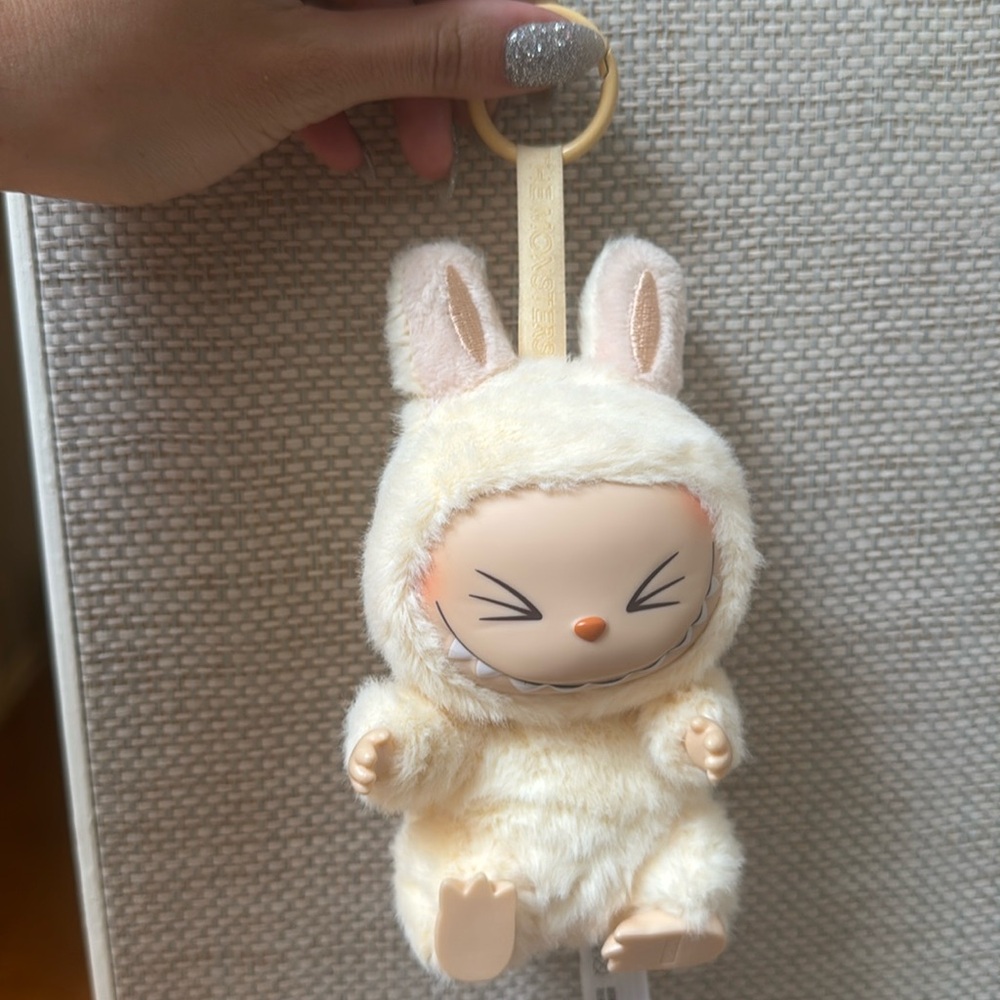 Have a seat labubu keychain
